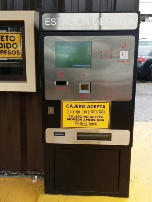Estacion de pago automatico orientada a estacionamientos