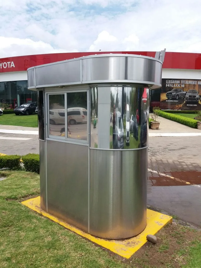 Caseta metalica blindada para vigilancia