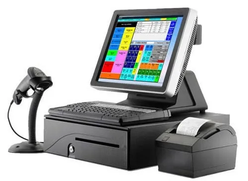 Caja de cobro manual POS para estacionamientos