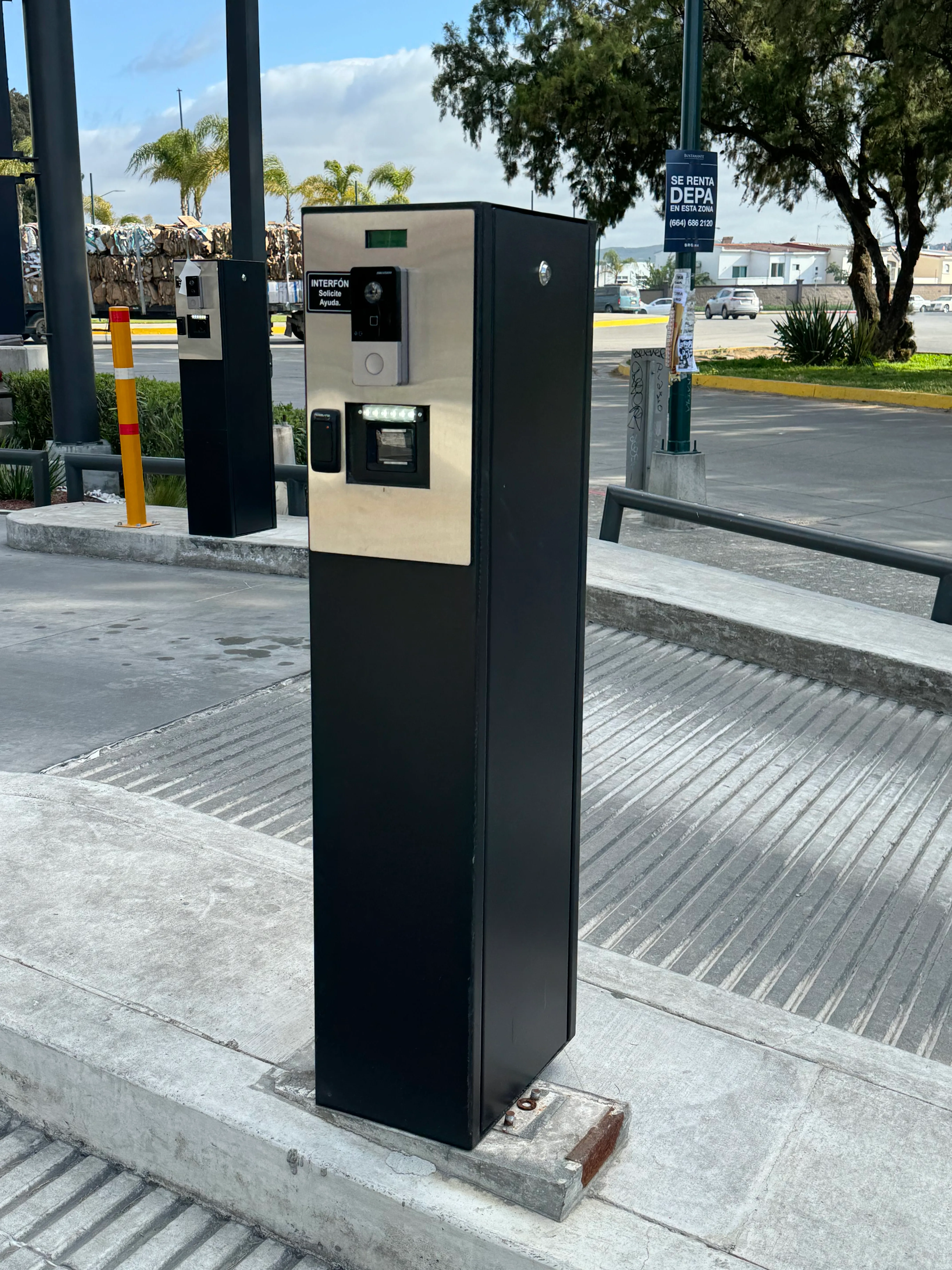 Validador de tickets en estacionamiento MEXICALI BC